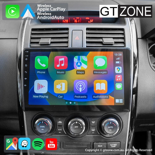 Mazda CX9 Head Unit Upgrade Kit (2007-2010) - 10inch Wireless Multitouch Smartscreen with Apple Carplay Android Auto 1080