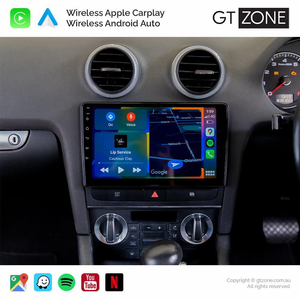 Audi A3 Carplay Android Auto Head Unit Stereo 2006-2012 9 inch - gtzone