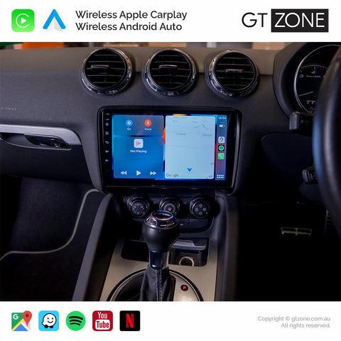 Audi TT Carplay Android Auto Head Unit Stereo 2007-2014 9 inch - gtzone