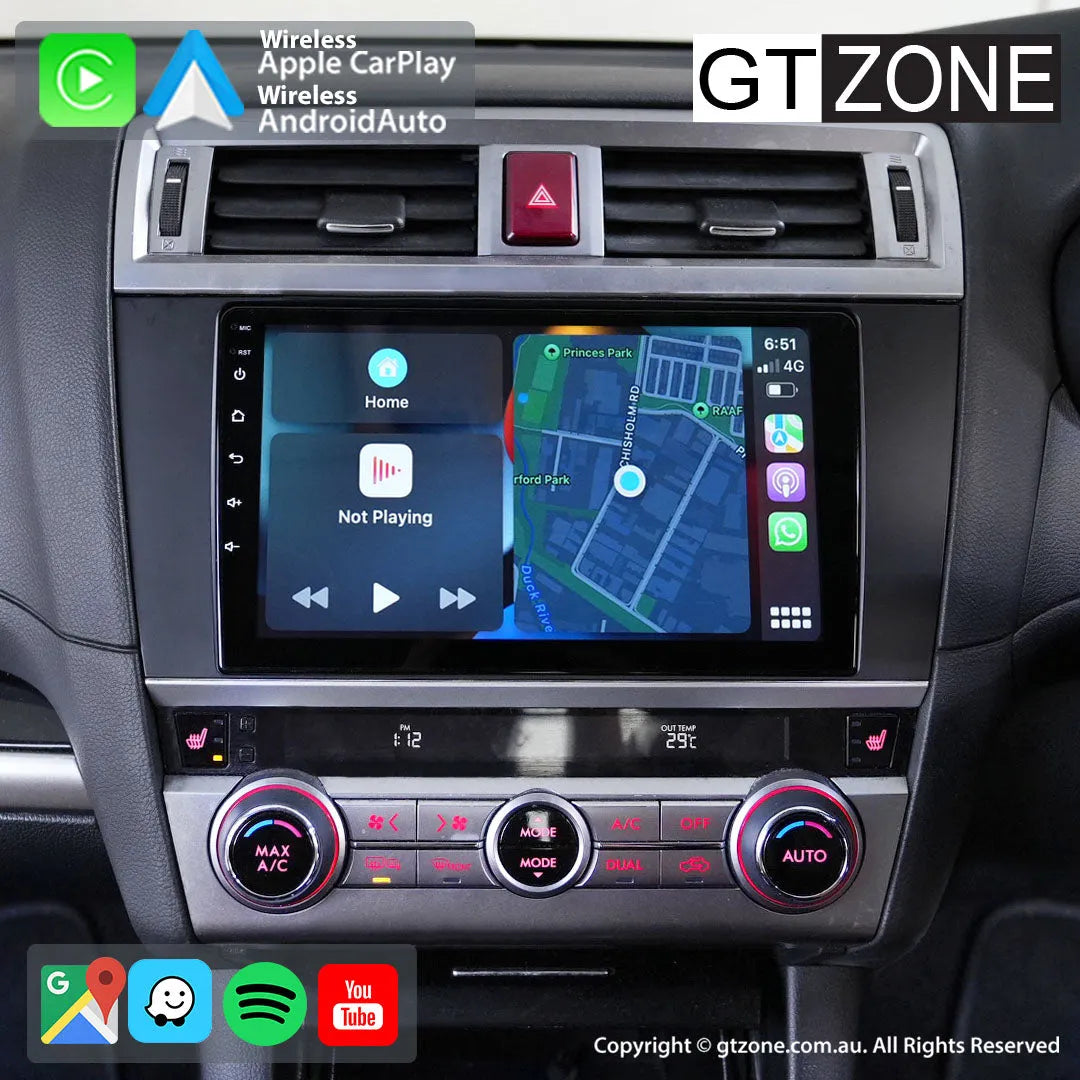 Subaru Outback Liberty Head Unit Upgrade Kit (2015-2020) - 9inch Wireless Apple Carplay Android Auto (Copy)