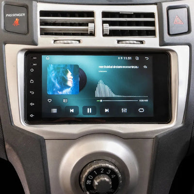 Toyota Yaris Head Unit Upgrade Kit (2005-2011) - 9inch Wireless Multitouch Smartscreen with Apple Carplay Android Auto